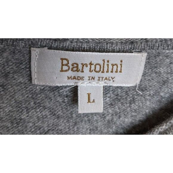 Bartolini Wool Cashmere Blend Star Novelty Print Sweater Made In Italy Large - Picture 6 of 6